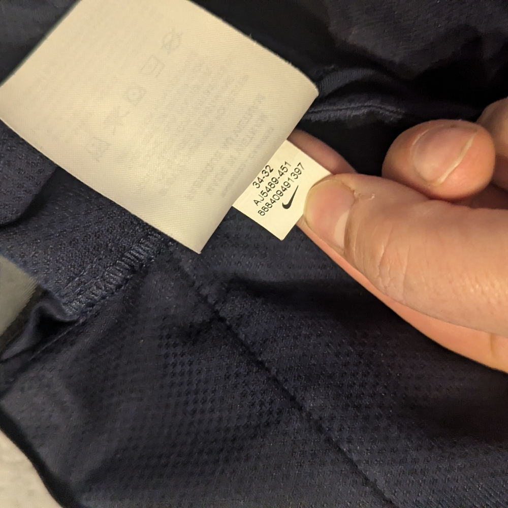 Navy Blue Athletic Golf Pants
